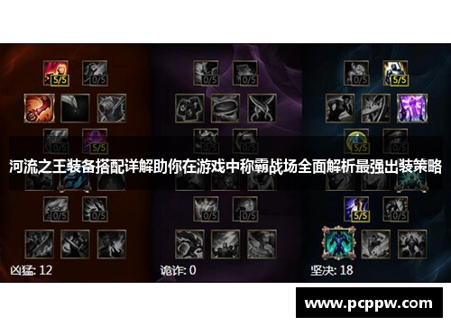 河流之王装备搭配详解助你在游戏中称霸战场全面解析最强出装策略